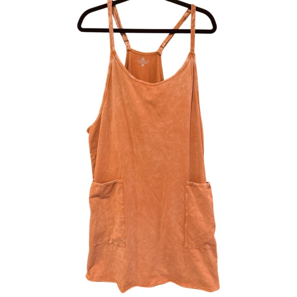 Jadelynn Brooke Club Social dress XL Ready to Play vintage orange acid‎ wash
